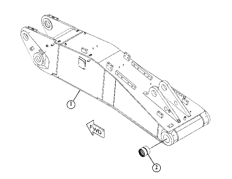 BOOM & BEARING AS 5931213 CAT