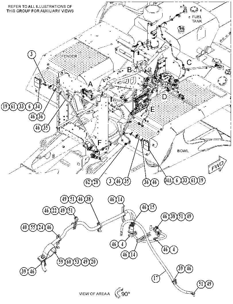 WIRING GP-SCRAPER 3748950 CAT