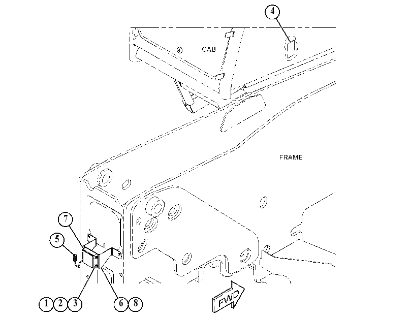 SENSOR GP-OBJECT DETECTION 5887409 CAT