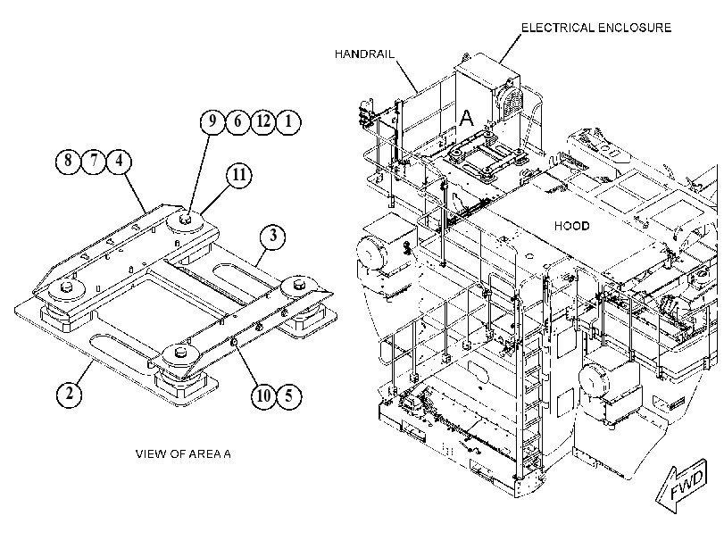 MOUNTING GP-BRACKET 5962867 CAT