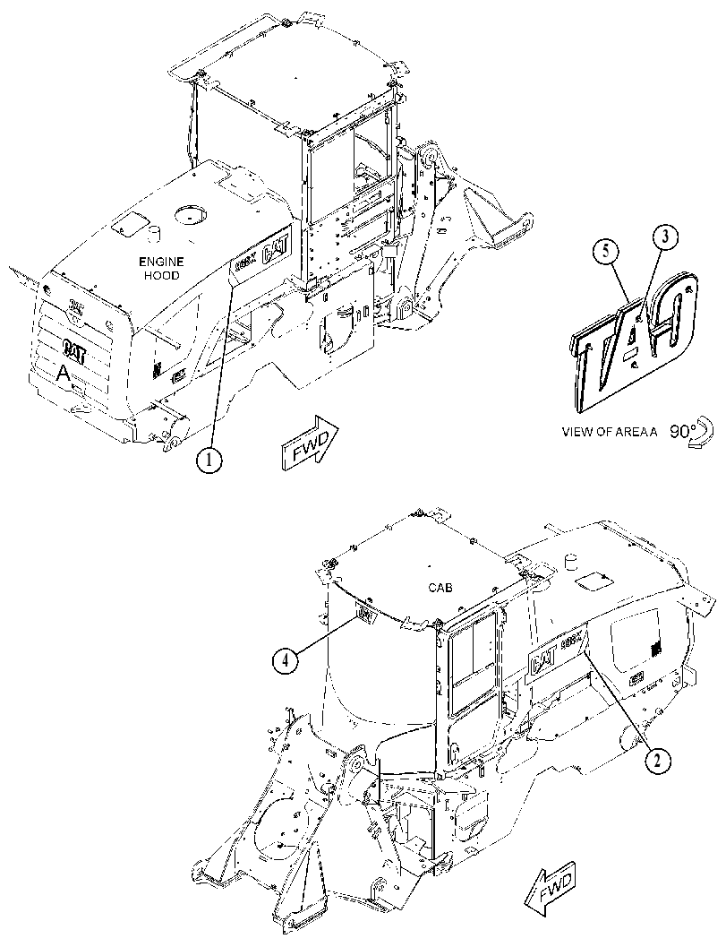 Плёнка 5490396 CAT