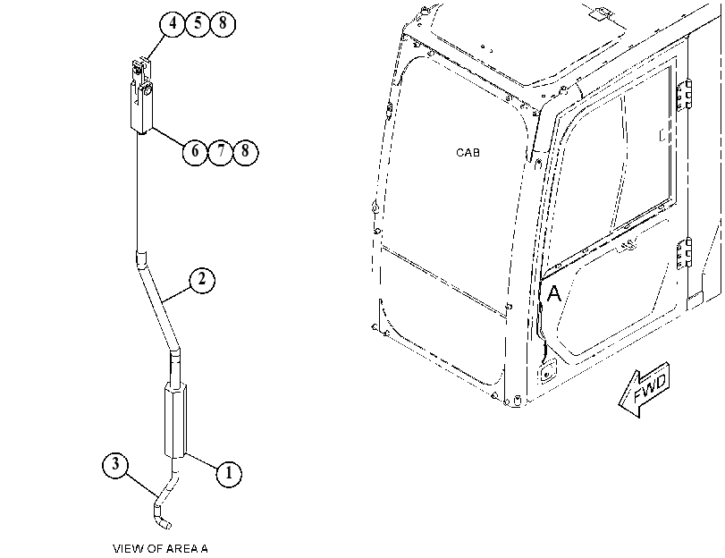 LINKAGE GP-DOOR 5901361 CAT