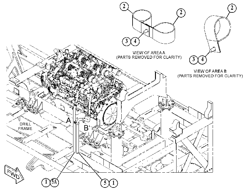Система отвода газов 5419399 CAT