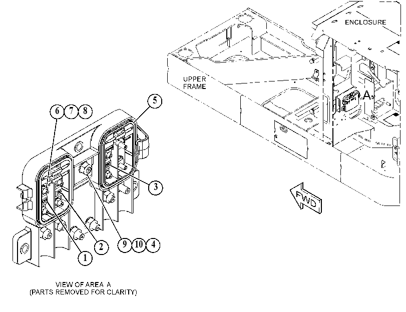 HOLDER AS-FUSE 5794561 CAT