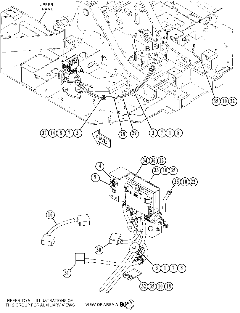 WIRING & MTG GP-ENGINE 5599656 CAT