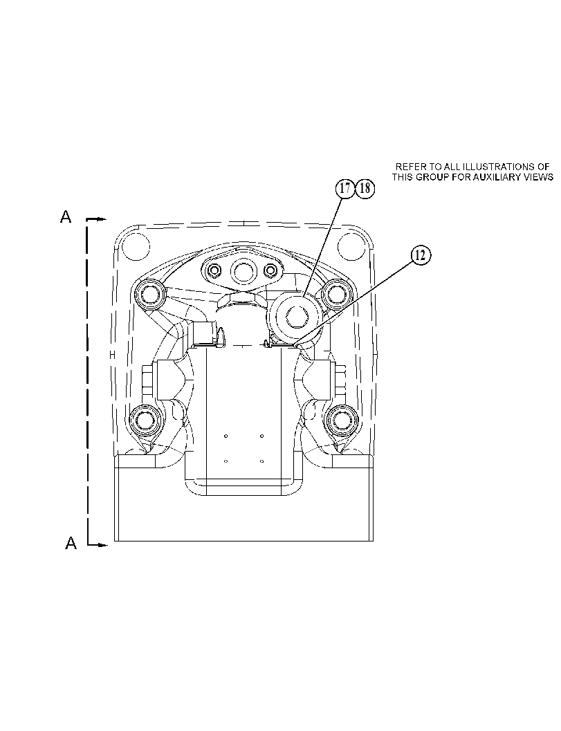 HOUSING GP-MOTOR 5604500 CAT