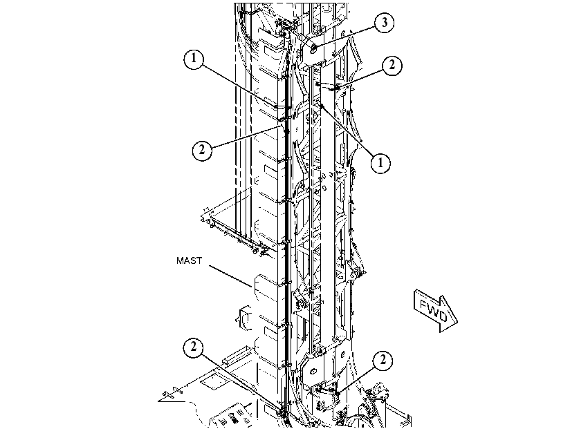 CYLINDER & MTG GP-HYDRAULIC 5410296 CAT