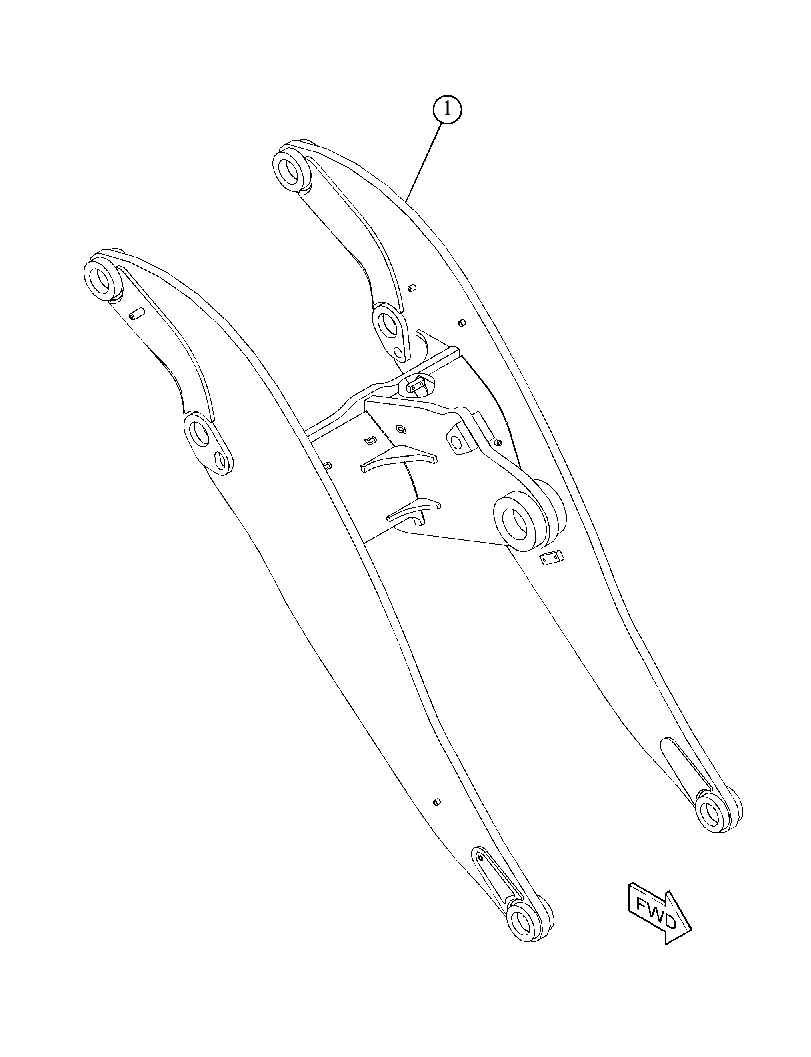 ARM & BEARING GP-LIFT 3874131 CAT