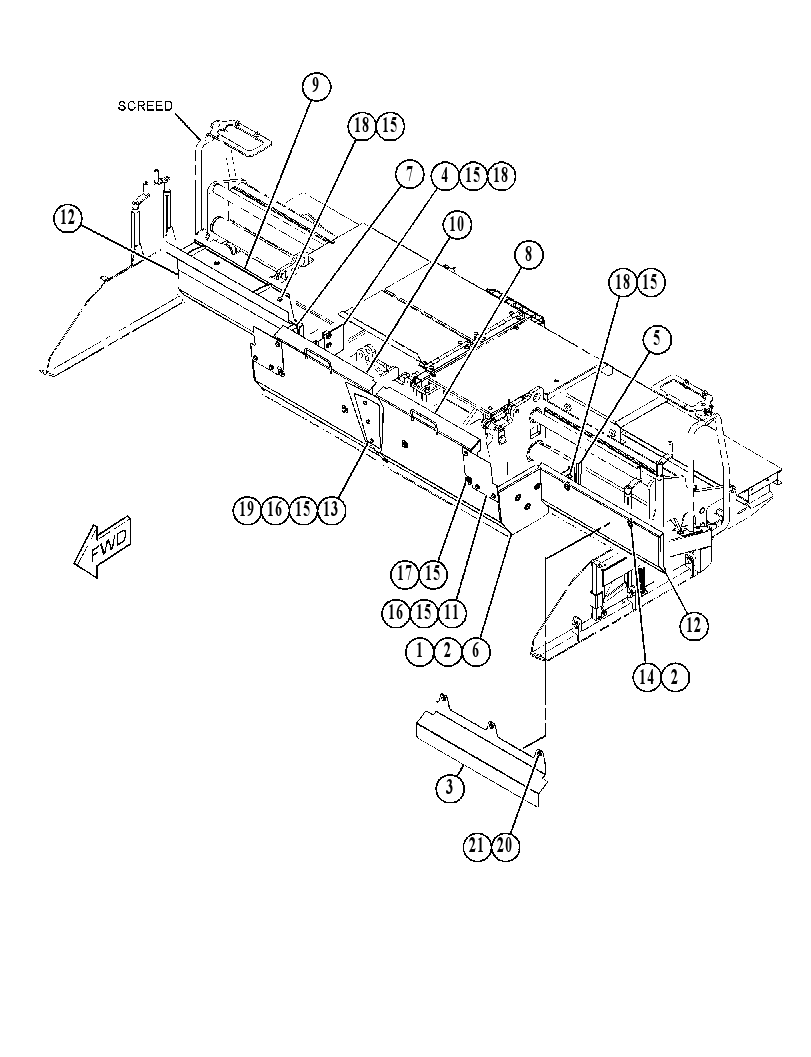 DEFLECTOR GP 4504713 CAT