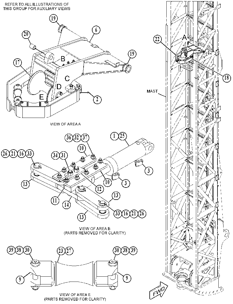 SUPPORT GP-WORK TOOL 4930724 CAT