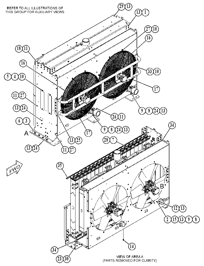MODULE GP-COOLING 5703606 CAT