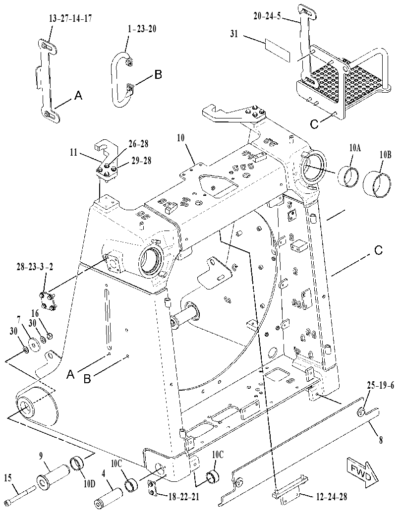 Защита радиатора 3270870 CAT