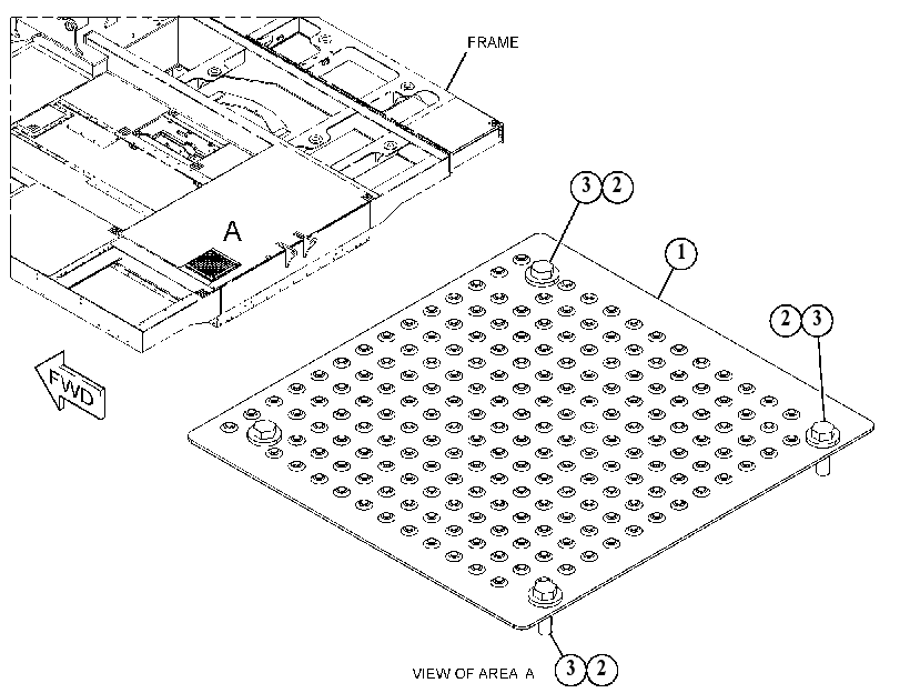 COVER GP-PLATFORM 5779957 CAT