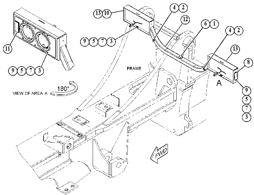 LIGHTING GP-REAR 4630617 CAT