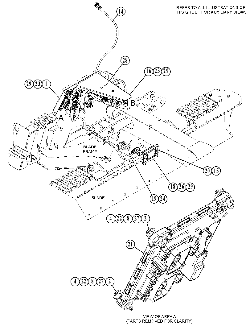 WIRING GP-BLADE 5883145 CAT