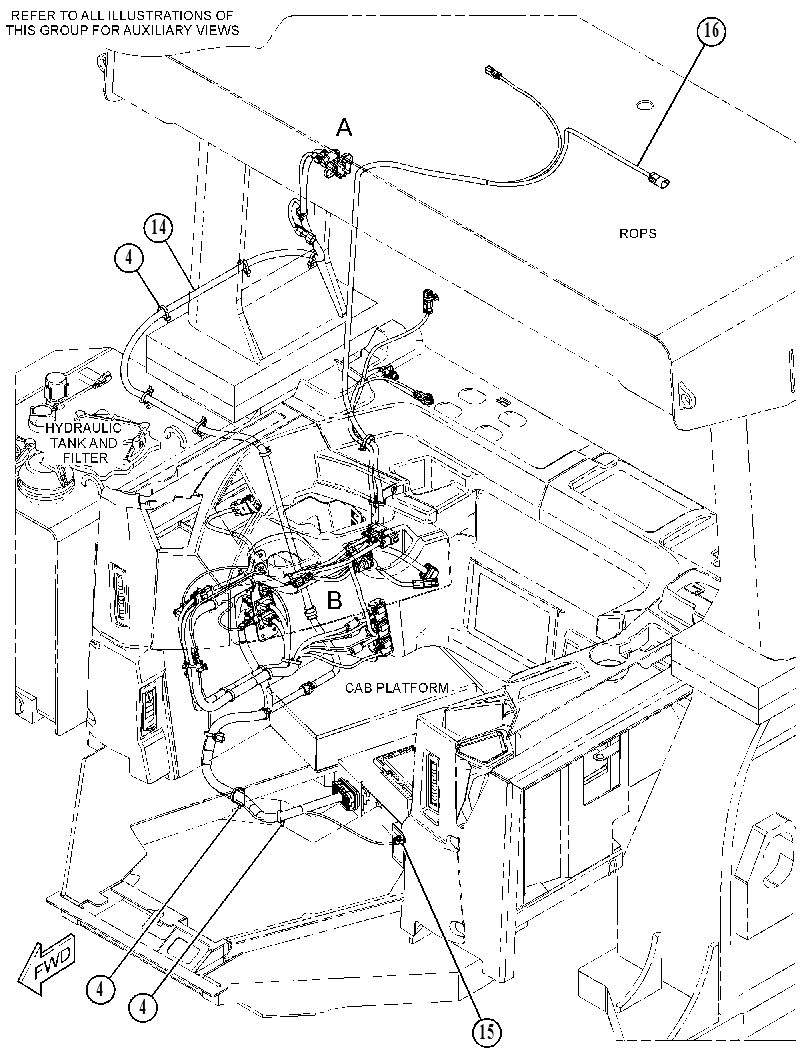 WIRING GP-REMOTE CONTROL 5726130 CAT