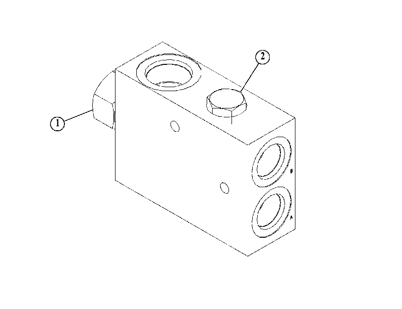 VALVE GP-FLUSHING 5707110 CAT