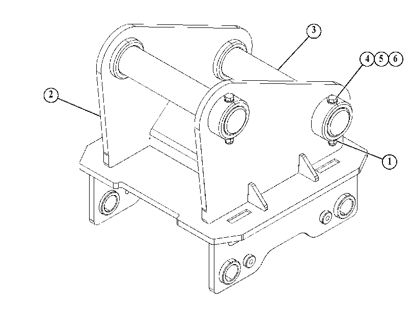 MOUNTING GP-WORK TOOL 5808680 CAT