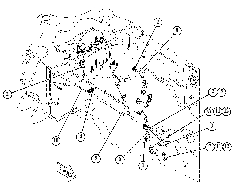 WIRING GP-AUXILIARY 5968354 CAT