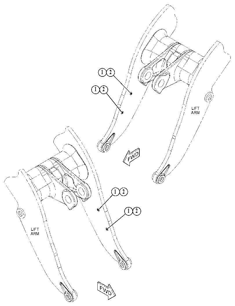 HARDWARE GP-LOADER FRAME 5774241 CAT