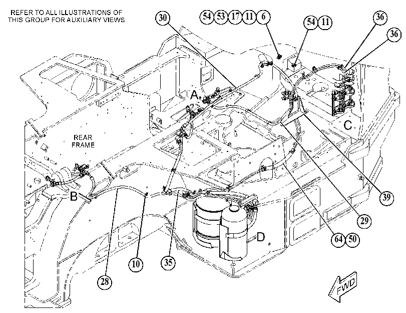 LINES GP-FIRE SUPPRESSION 5102785 CAT