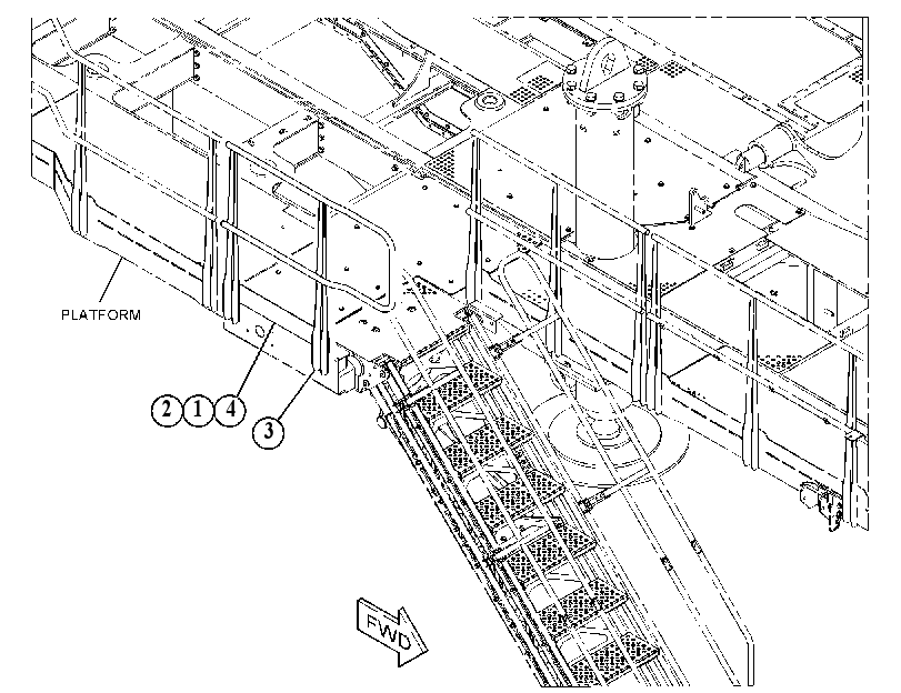 GUARDRAIL GP 5786461 CAT