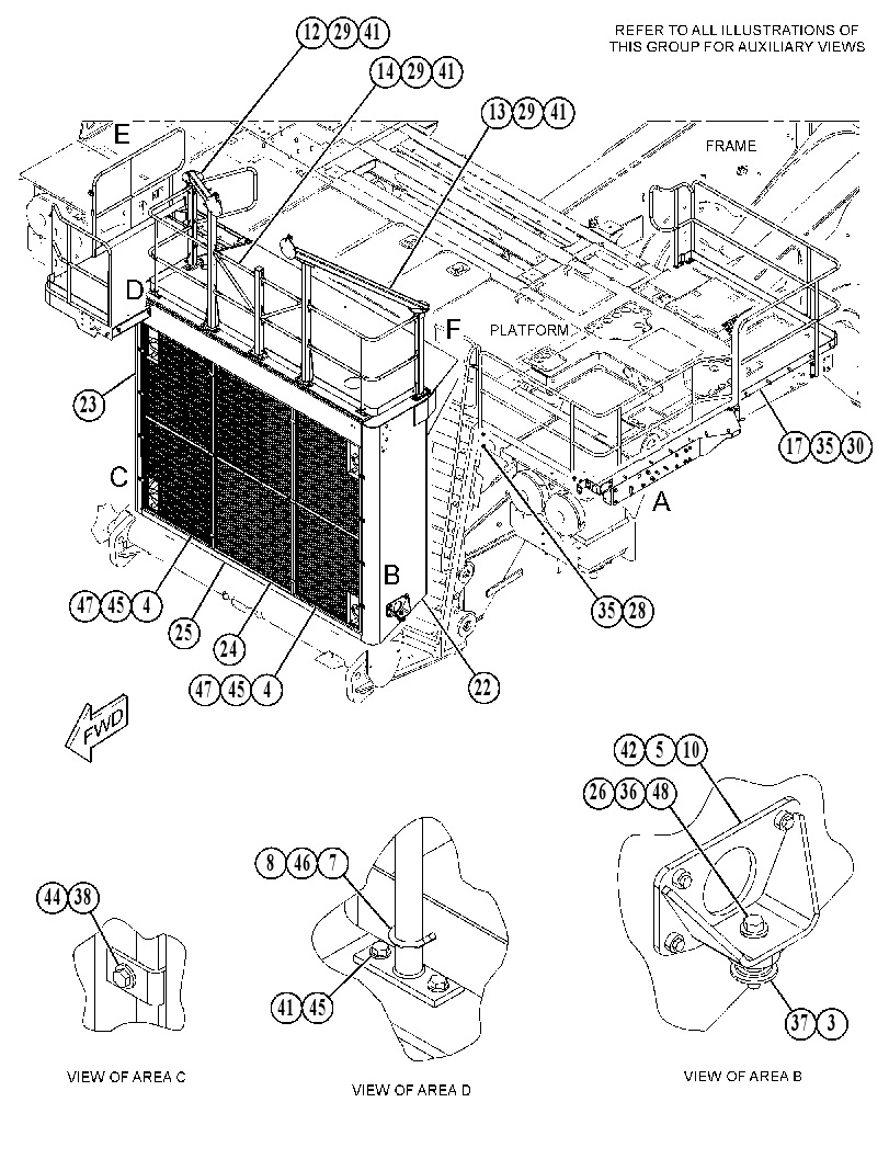 CONVERSION GP-HANDRAIL 5715605 CAT