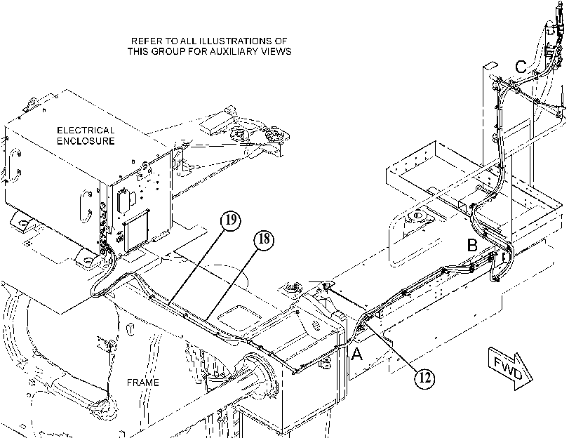 WIRING GP-FENDER 4641852 CAT