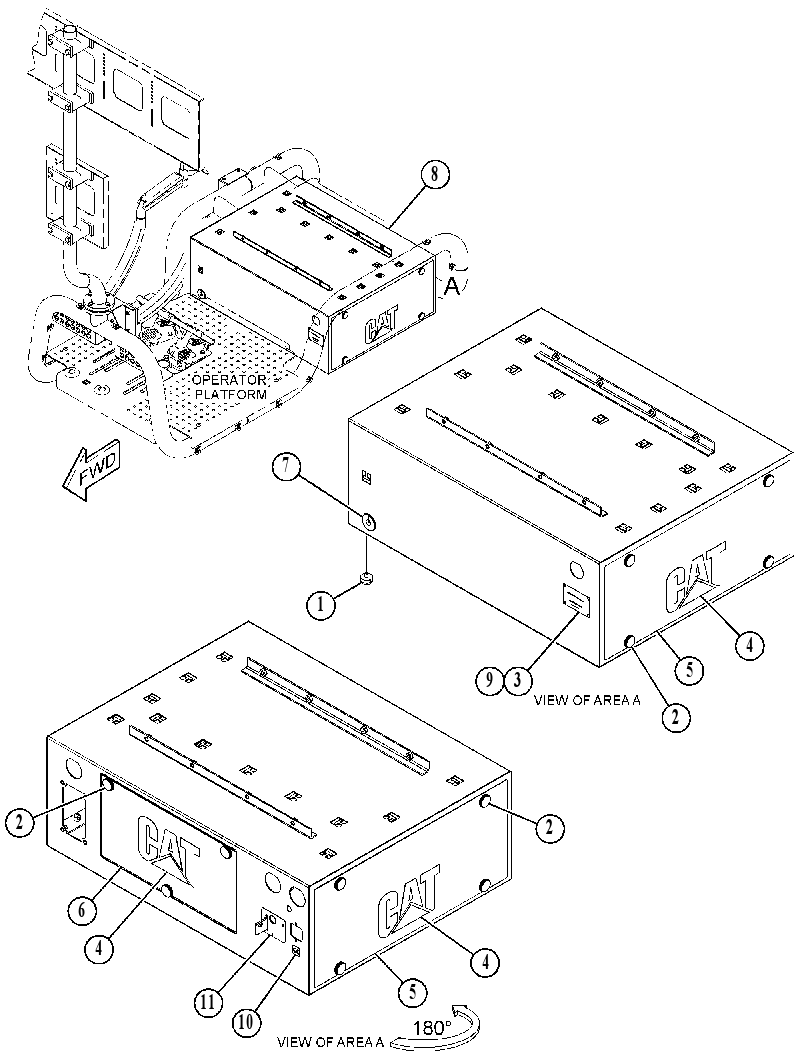 ENCLOSURE GP-ELECTRICAL 5853751 CAT
