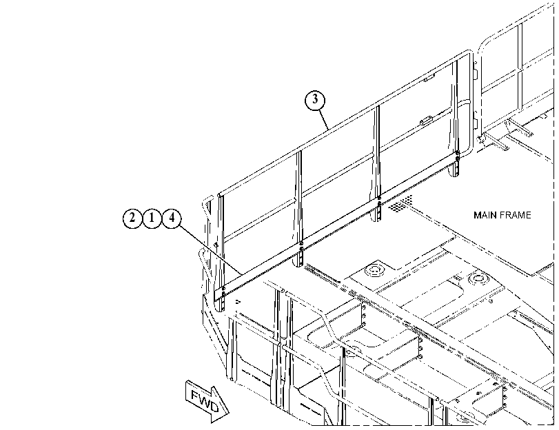 GUARDRAIL GP 5787435 CAT