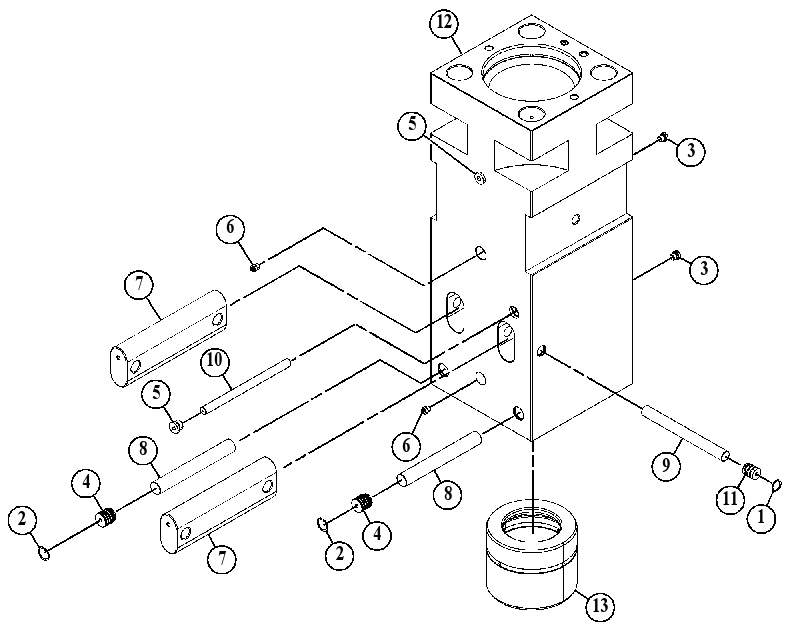HEAD GP-FRONT 5804357 CAT
