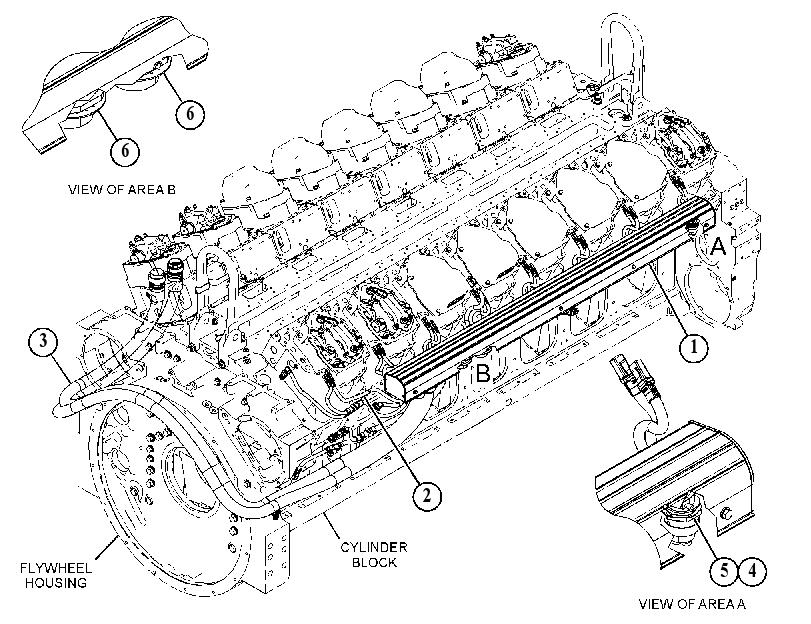 HARNESS GP-ENGINE 4558702 CAT