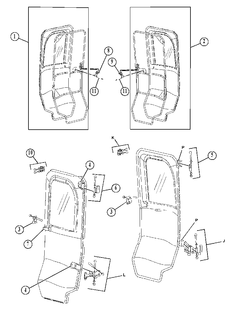 KIT-DOOR 5763056 CAT