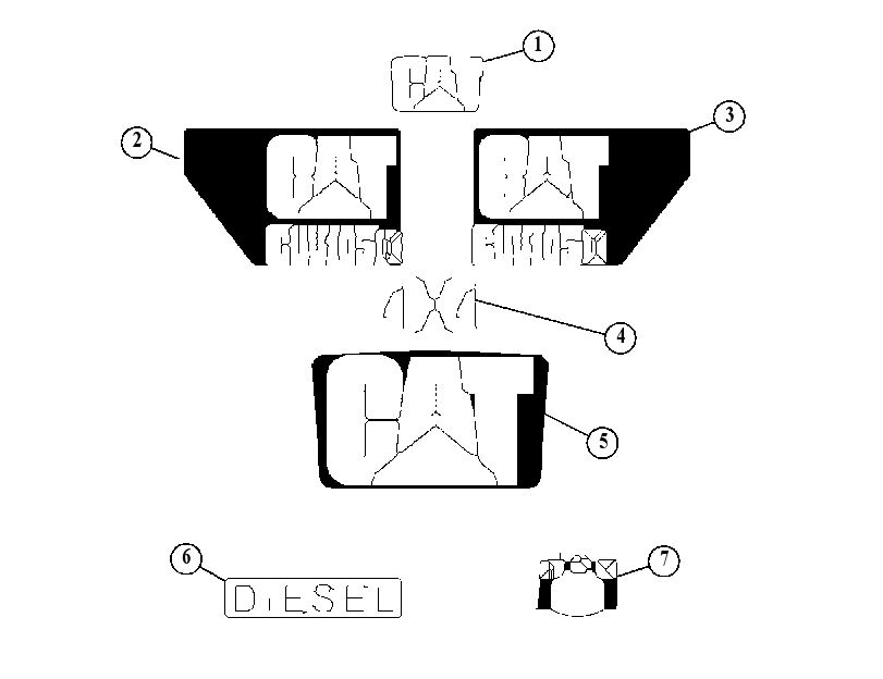 Плёнка 5725769 CAT
