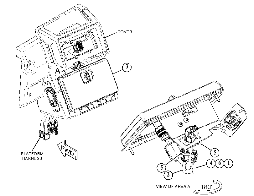 MOUNTING GP-DISPLAY 4925235 CAT