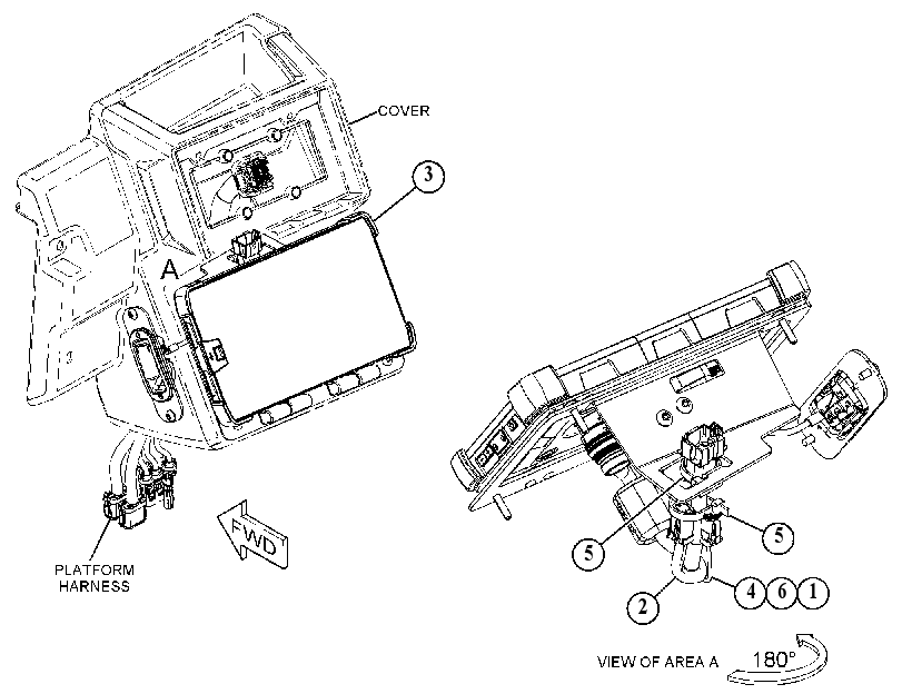 MOUNTING GP-MONITOR 4954242 CAT