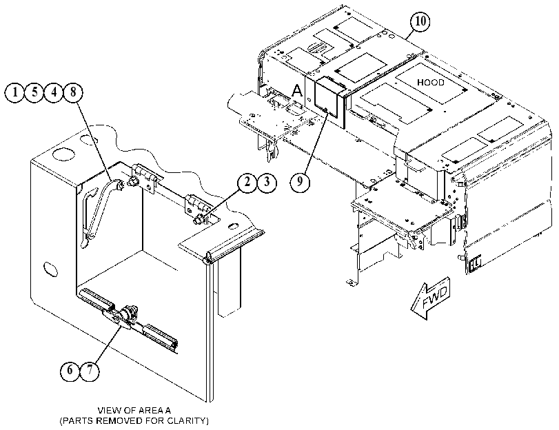 COVER GP-EXHAUST 5950873 CAT