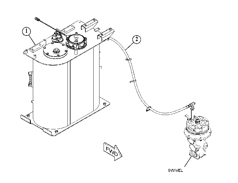 TANK & LINES GP-HYDRAULIC 5953193 CAT