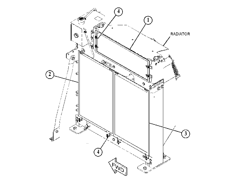 SCREEN GP-RADIATOR 5925455 CAT
