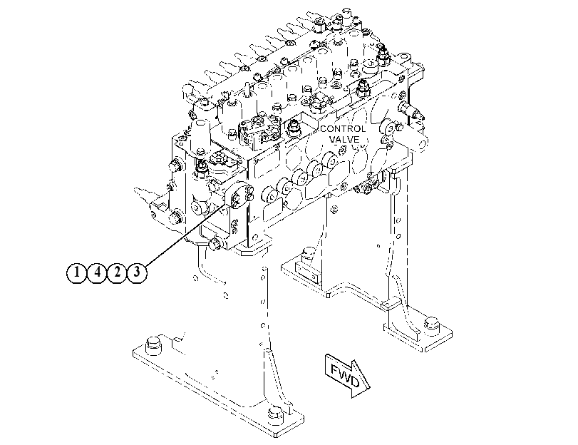 COVER GP-CONTROL VALVE 6021266 CAT