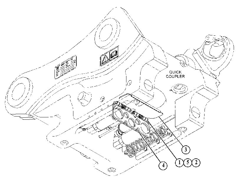 COVER GP-QUICK COUPLER 5828818 CAT