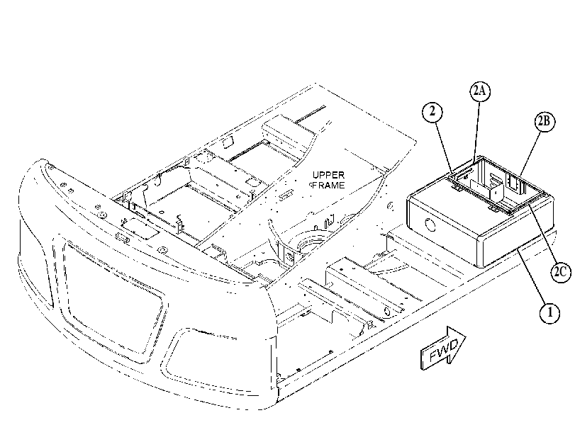 BOX AS-STORAGE 5862129 CAT