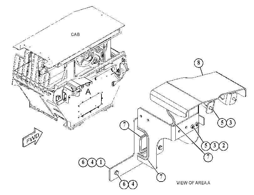 COVER GP-DECK 5702309 CAT