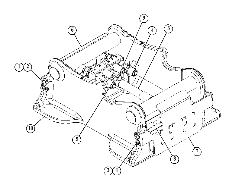 MOUNTING GP-WORK TOOL 5852909 CAT