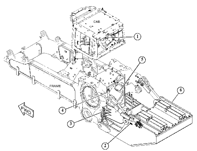COUNTERWEIGHT AR 5950497 CAT