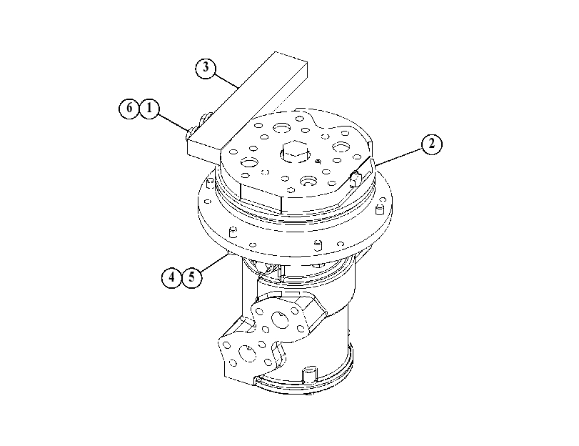 SWIVEL & MOUNTING GP 5860845 CAT