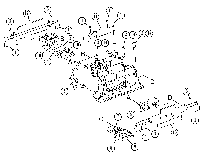 MOUNTING GP-WORK TOOL 5852905 CAT