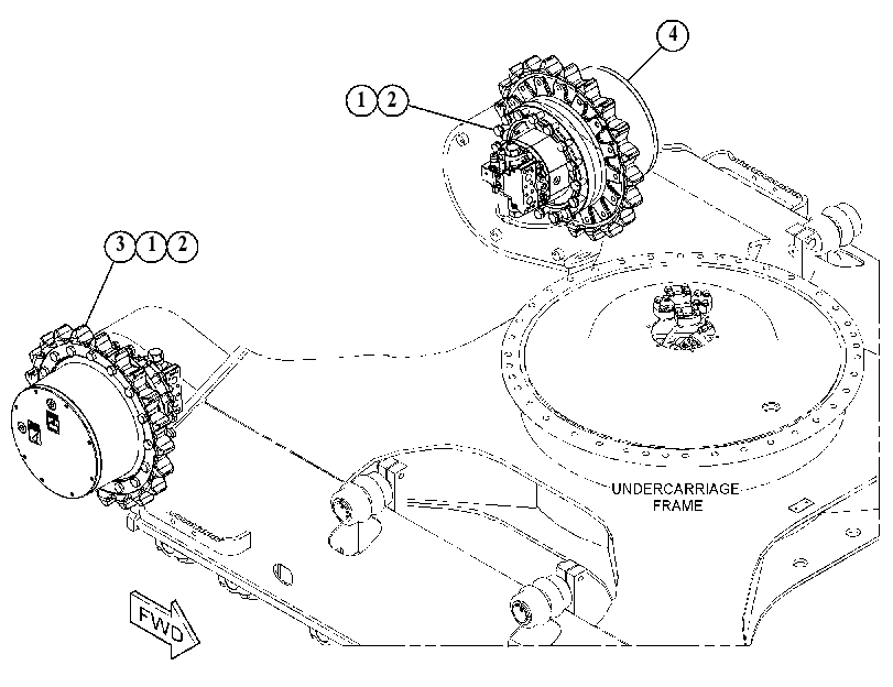 DRIVE & MOUNTING GP-FINAL 5860766 CAT