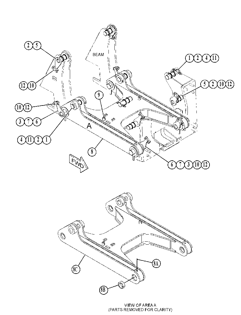 FRAME GP-RIPPER 5551636 CAT