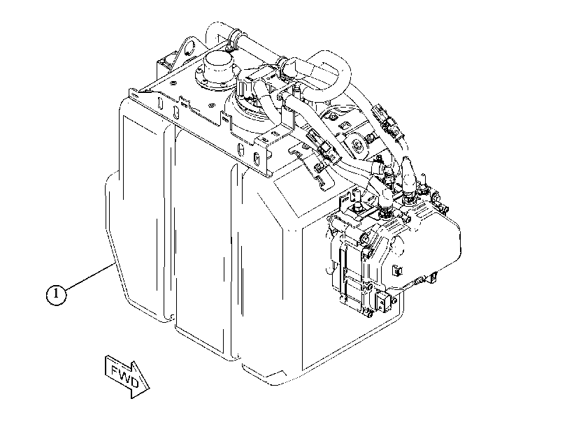 Модуль AdBlue (компоновка) 5280500 CAT